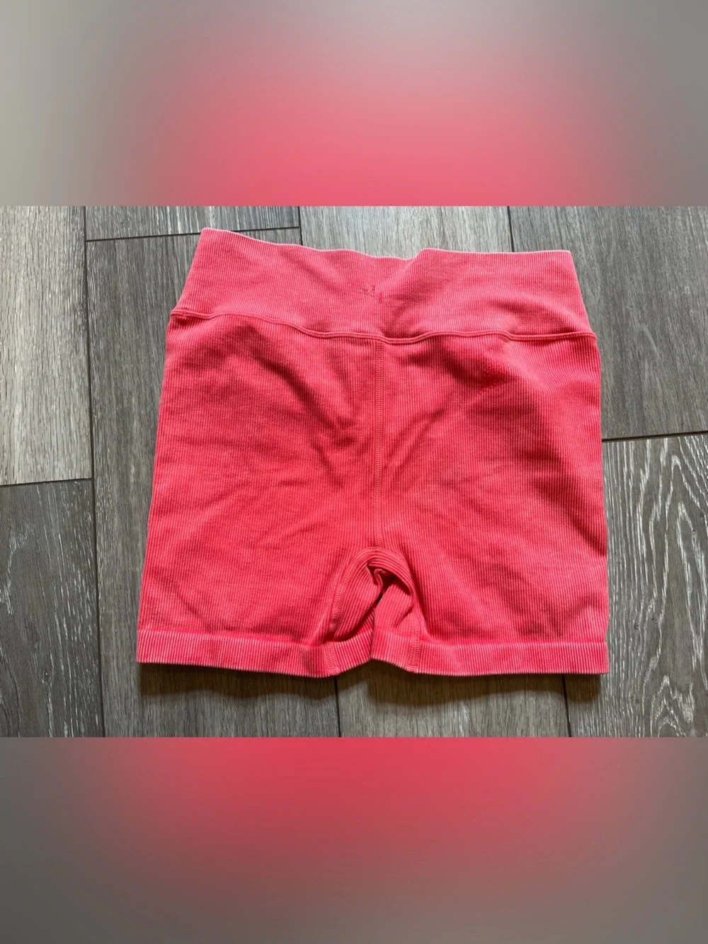 JoyLab Red/Pink Train Shorts Size Medium 4.5”